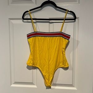 Square neck bodysuit